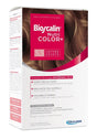 giuliani bioscalin nutricolor plus 53 castano chiaro dorato crema colorante 40 ml rivelatore crema 60 ml shampoo 12 ml trattamento finale balsamo 12 ml bioscalin