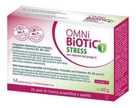 istituto allergosan italia omni biotic stress vitamine gruppo b 14 bustine da 3 g ean 9120001433896