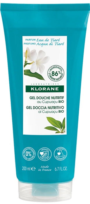 pierre fabre klorane gel doccia eau de tiare 200 ml klorane ean 3282770143843