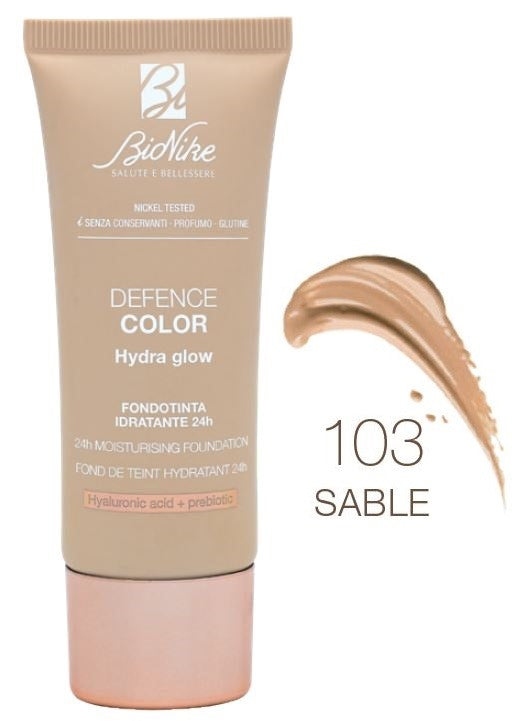 icim bionike defence color fondotinta hydra glow 103 bionike ean 8029041176033