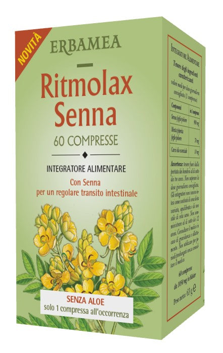 erbamea ritmolax senna 60 compresse erbamea ean 8032841635372