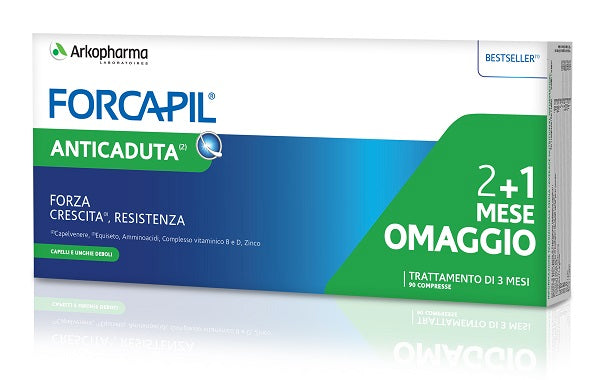 arkofarm forcapil anticaduta 90cpr 21 mese in omaggio arkofarm ean 3578831414268