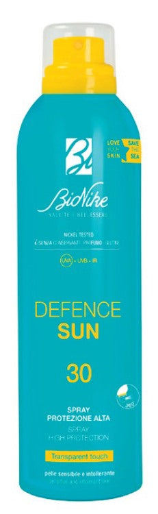 icim bionike defence sun spray transparent touch 30 200 ml bionike ean 8029041102810