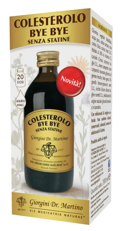 giorgini ser vis colesterolo bye bye senza statine 200 ml giorgini ean 8058045121060