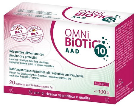 istituto allergosan italia omni biotic 10 aad 20 bustine da 5 g ean 9120001436156