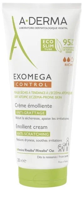pierre fabre exomega control crema emolliente 200 ml a derma ean 3282770149678