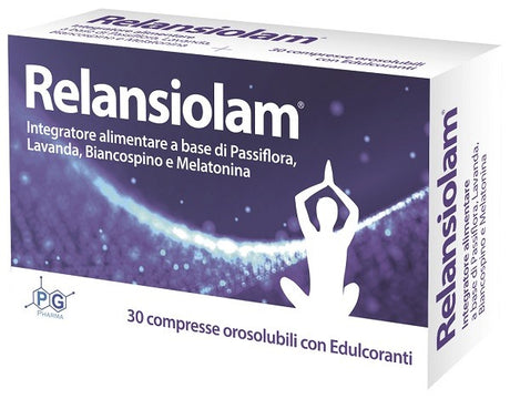 pg pharma relansiolam 30 compresse