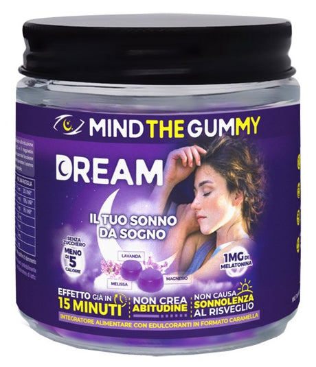 dante medical solutions mind the gummy dream 30 pastiglie gommose gusto mirtillo senza zucchero ean 8052462611005