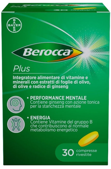 bayer ch berocca plus 30 compresse berocca ean 8000560990843