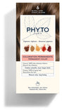 phyto lierac color kit 6 biondo scuro latte rivelatore 50 ml crema colorante 50 ml maschera protettiva colore 12 ml guanti phyto ean 3338221002648
