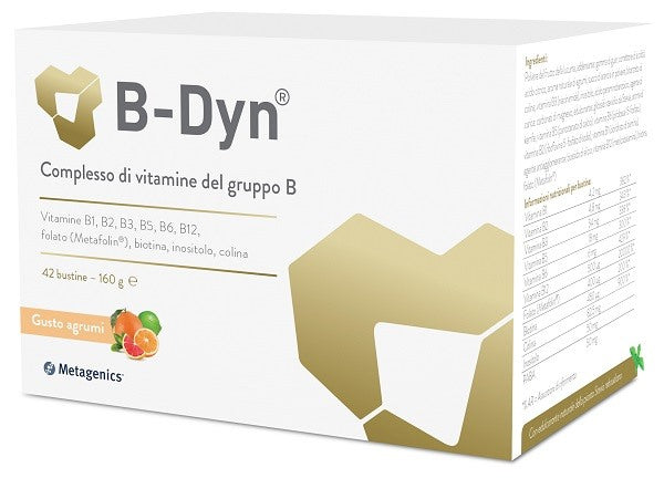 metagenics belgium b dyn 42 bustine agrumi metagenics ean 5400433313190