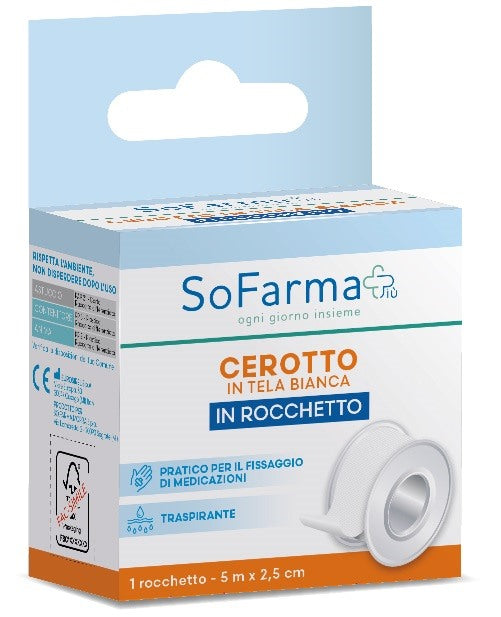 sofarmapiu rocchetto tela m 5x25 cm sofarmapiu sofarmapiu ean 8017990120627