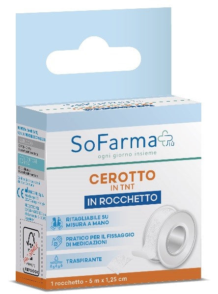 sofarmapiu rocchetto tessuto non tessuto m 5x125 cm sofarmapiu sofarmapiu ean 8017990120641