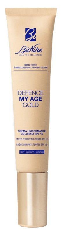 icim bionike defence my age gold crema uniformante colorata bionike ean 8029041112963