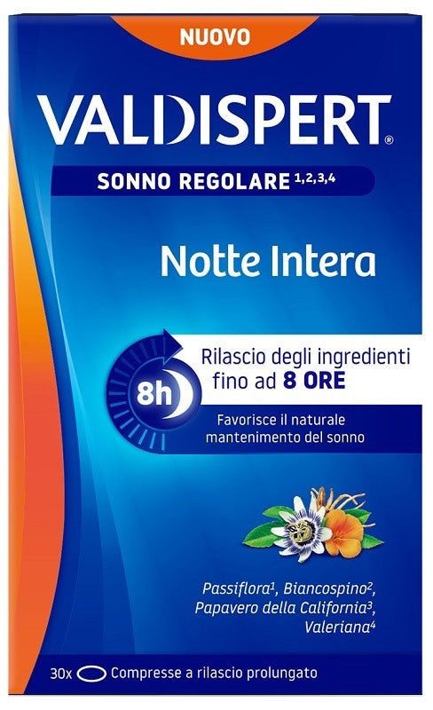 cooper valdispert notte intera 30 compresse ean 8711744055806