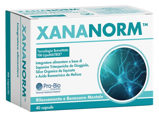 leading med xananorm 40 capsule ean 8013710509116
