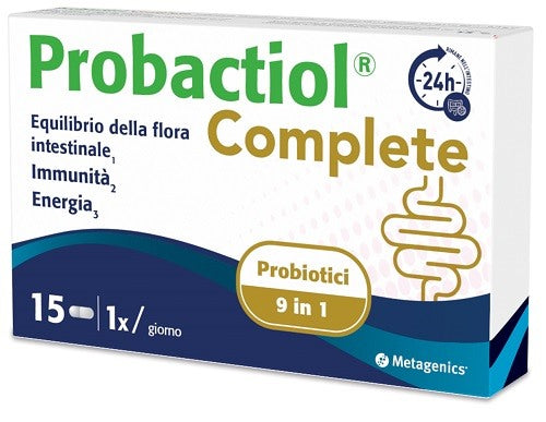 metagenics belgium probactiol complete 15 capsule probactiol ean 5400433338322