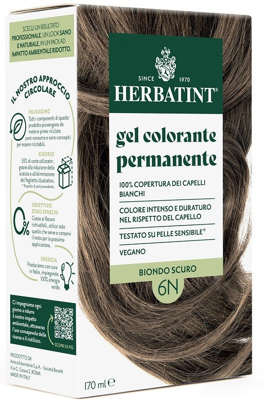 antica erboristeria herbatint 6n biondo scuro 170 ml herbatint ean 8016744807500