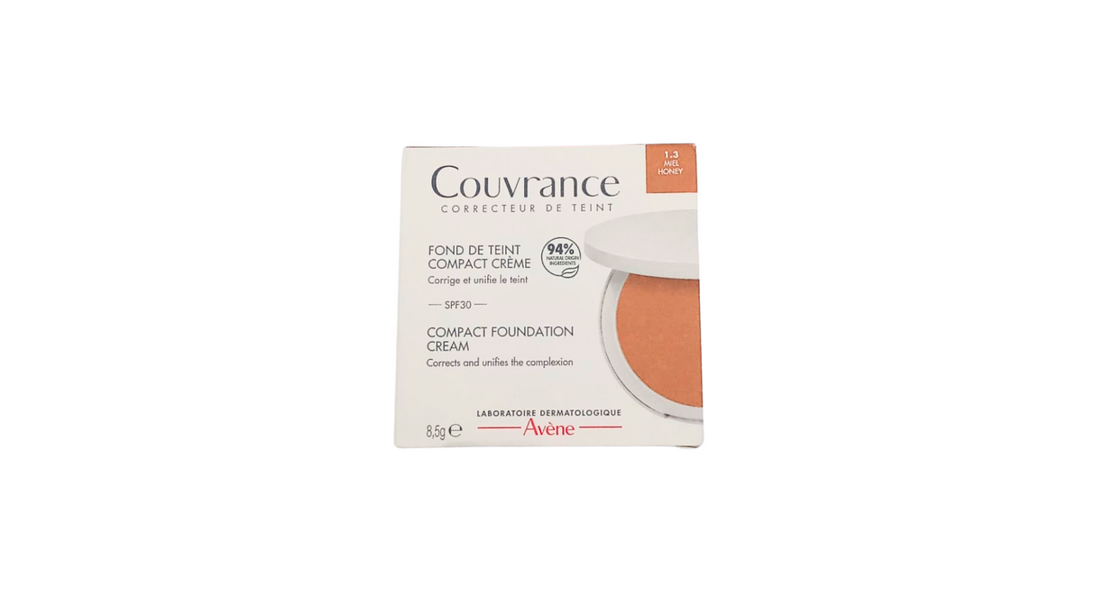 Avene Couvrance Base de maquillaje compacta Miel Avene