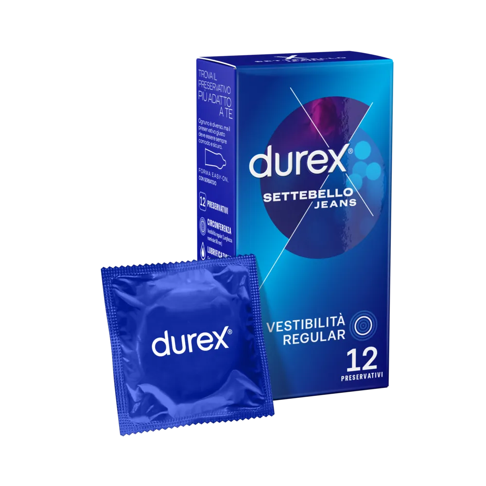 Презервативы Durex Settebello Jeans 12 штук Durex