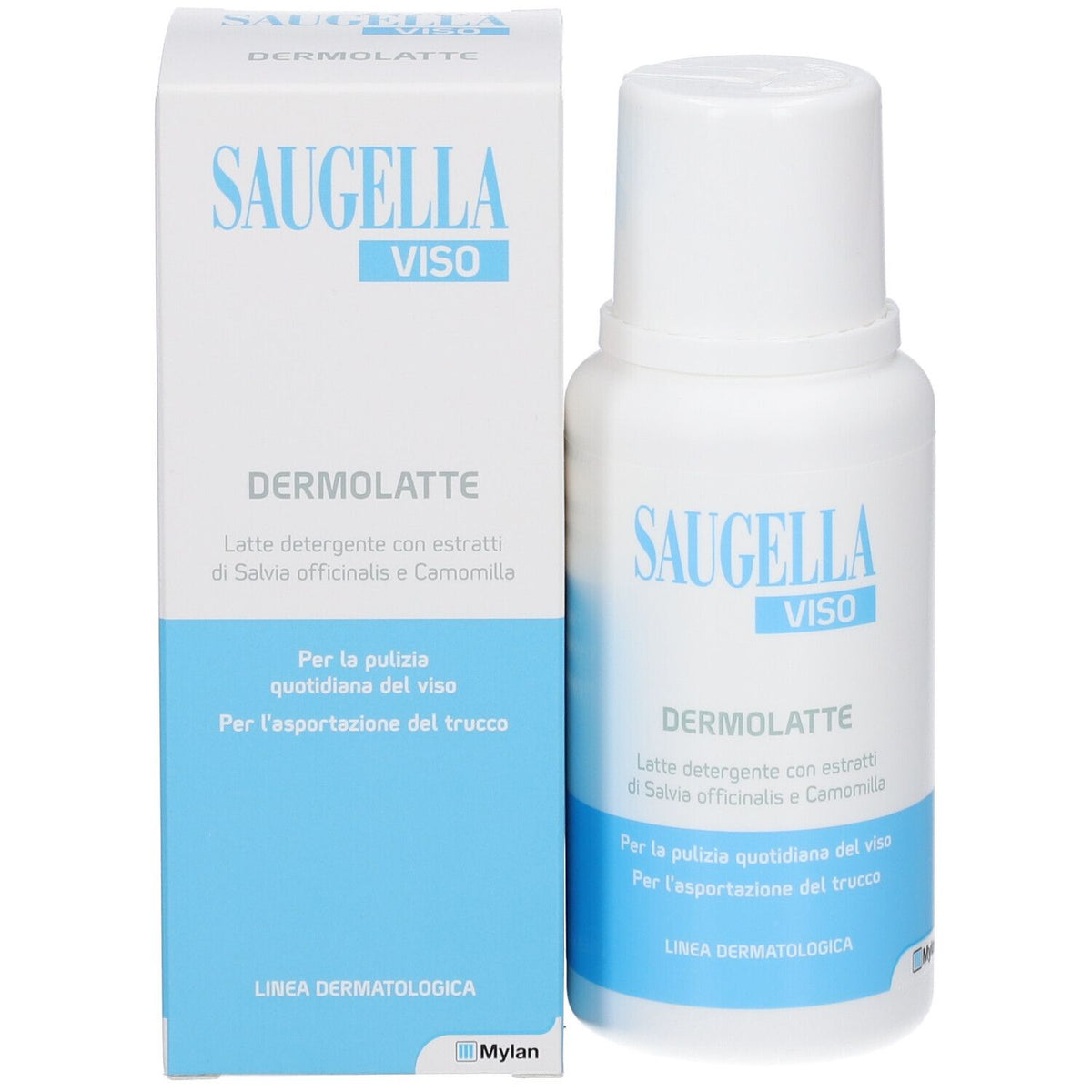 Saugella Dermolatte Visage Nettoyant 200 Ml Saugella