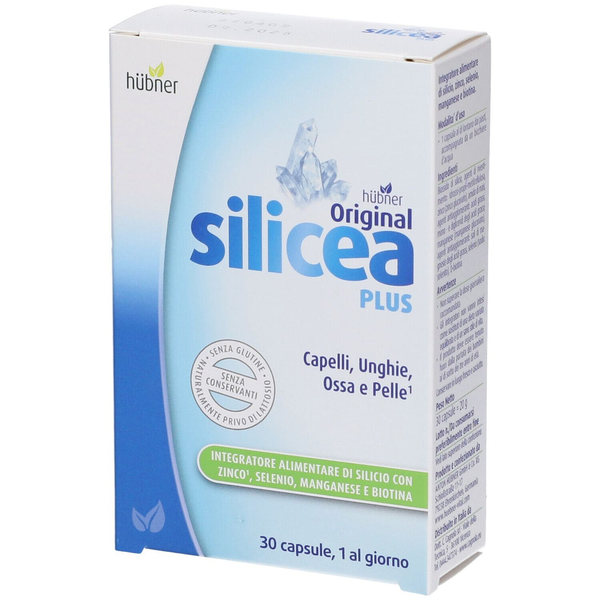 SILICEA ORIGINAL PLUS 30 CAPSULAS HUBNER HUBNER