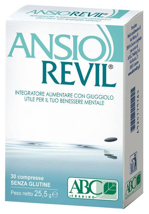 a b c trading ansiorevil 30 compresse abc trading ean 8059692670055