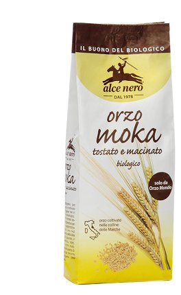 alce nero orzo moka tostato e macinato bio 500 g alce nero ean 8009004800137