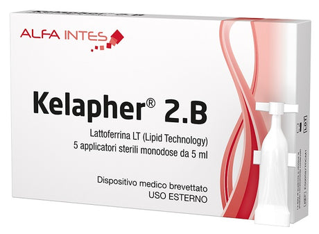 alfa intes ind ter splendore kelapher 2b 5 applicatori sterili monodose da 5 ml terapia topica alfa intes