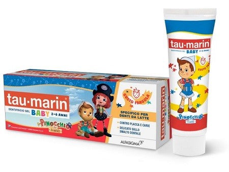 alfasigma tau marin dentifricio baby pinocchio 50 ml taumarin ean 8020030110663
