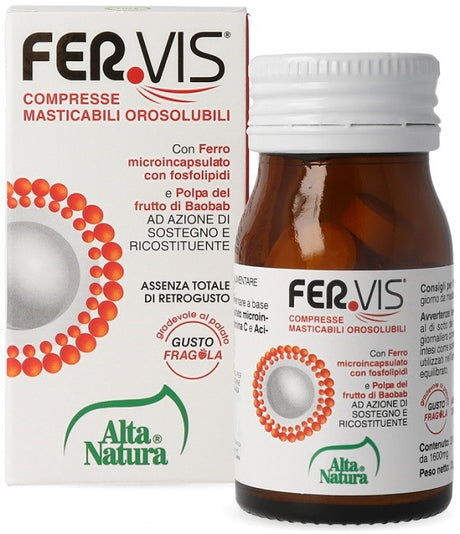 alta natura inalme fervis 20 compresse masticabili orosolubili alta natura ean 8050534219012