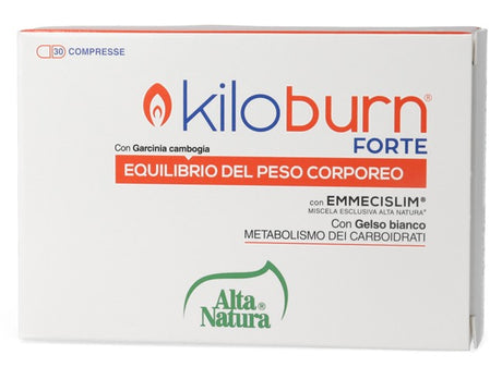 alta natura inalme kiloburn forte 30 compresse alta natura ean 8050534218527