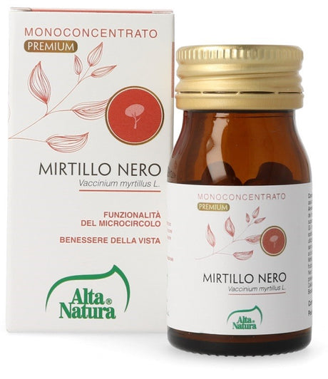 alta natura inalme mirtillo nero 60 compresse 450mg terranata alta natura ean 8050534218206