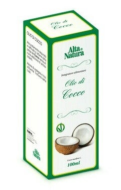 alta natura inalme olio di cocco 100 ml alta natura ean 8050534213799