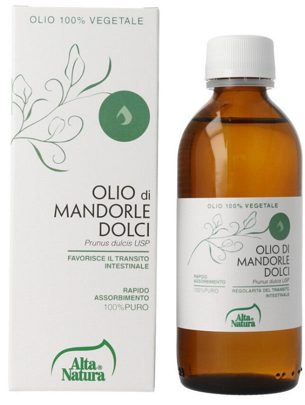 alta natura inalme olio di mandorle dolci 150 ml alta natura ean 8050534213850
