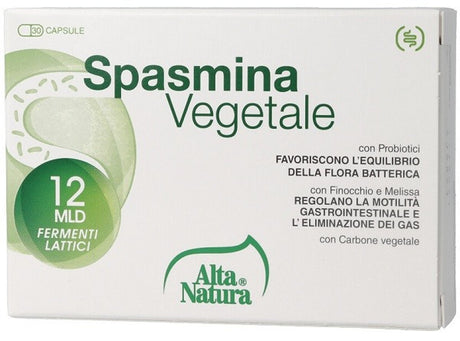 alta natura inalme spasmina vegetale 30 capsule alta natura ean 8050534210941