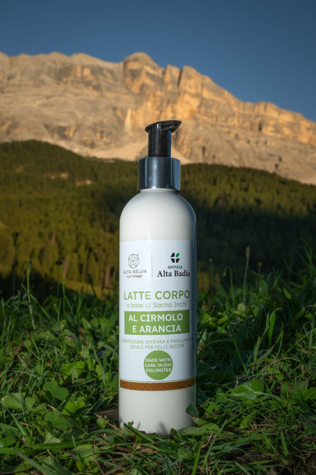 alta selva latte corpo al cirmolo e arancia 250 ml ean 8058801853907
