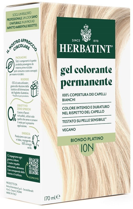 antica erboristeria herbatint 10n biondo platino 170 ml herbatint ean 8016744807548