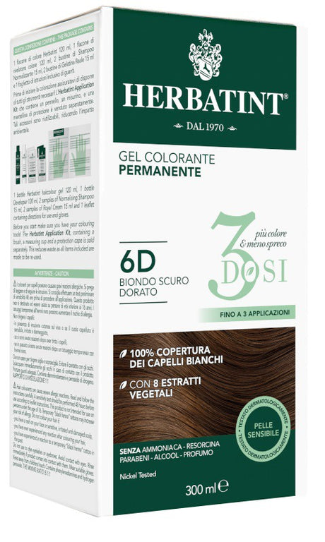 antica erboristeria herbatint 3dosi 6d 300 ml herbatint ean 8016744801690