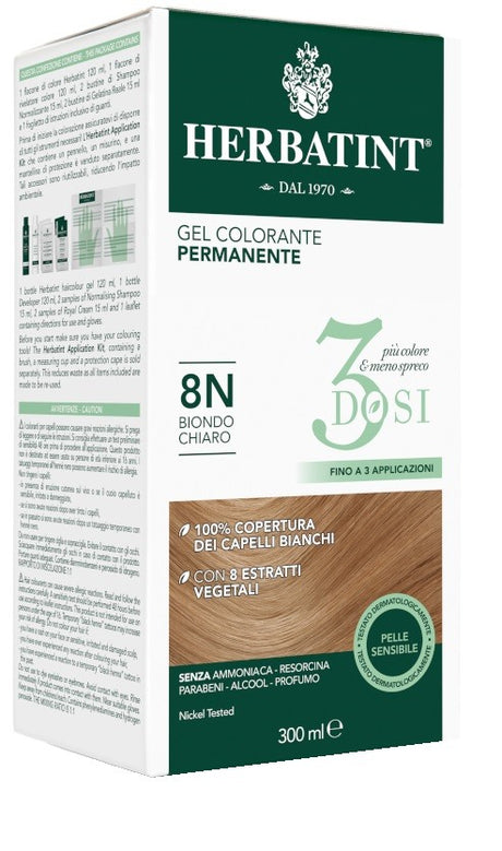 antica erboristeria herbatint 3dosi 8n 300 ml herbatint ean 8016744801744