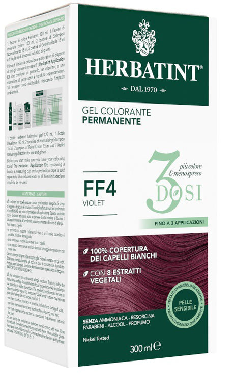 antica erboristeria herbatint 3dosi ff4 300 ml herbatint ean 8016744801546