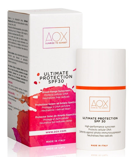 aox italia ultimate sunscreen spf30 50 ml ean 8052462910160