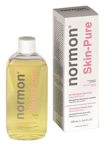 api erbe normon skin pure gel 55 250 ml normon