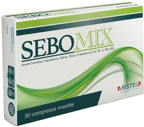 aristeia farmaceutici srl sebomix 30 compresse aristeia farmaceutici ean 8056209550374