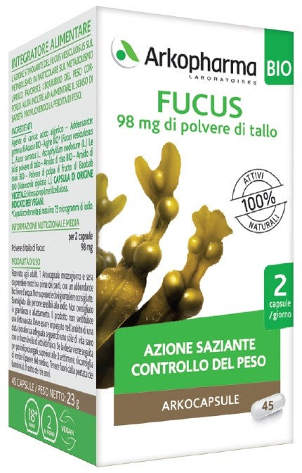 arkofarm arko capsule fucus bio 45 capsule arkofarm ean 3578831410369