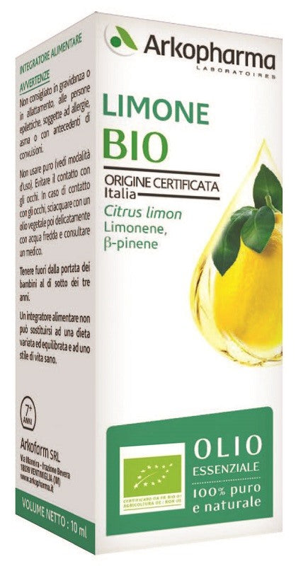 arkofarm arkoessentiel limone bio 10 ml arkofarm ean 3578831448089