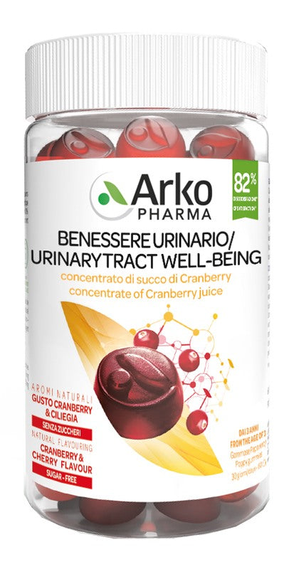 arkofarm arkogummies cranberry 60 gommose arkofarm ean 3578836216058