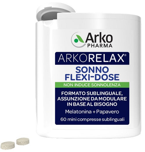 arkofarm arkorelax sonno flexi dose 60 mini compresse ean 3578836214030