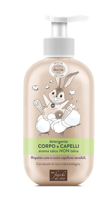 artsana fiocchi di riso detergente corpo capelli talco special 400 ml fiocchi di riso ean 8058664162482