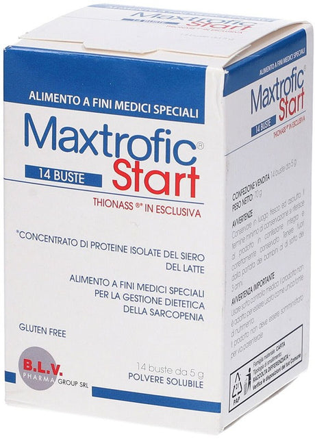 b l v pharma group maxtrofic start 14 bustine maxtrofic